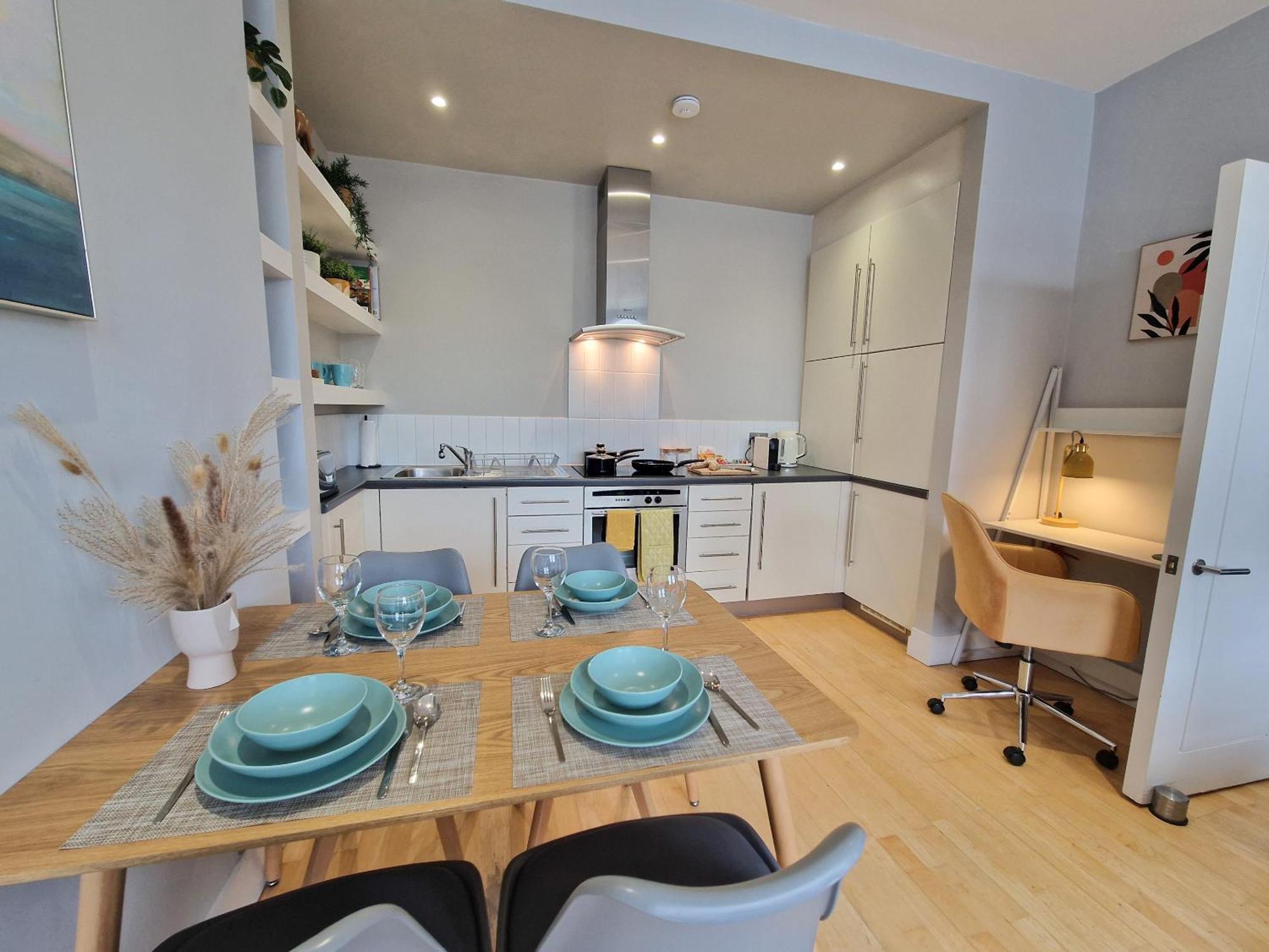 1-Bed Apartment, Close To Kensington Olympia With Free Wi-Fi & Netflix London Exterior foto